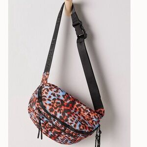 Free People movement NWT animal print Quilted Print Sling Bag